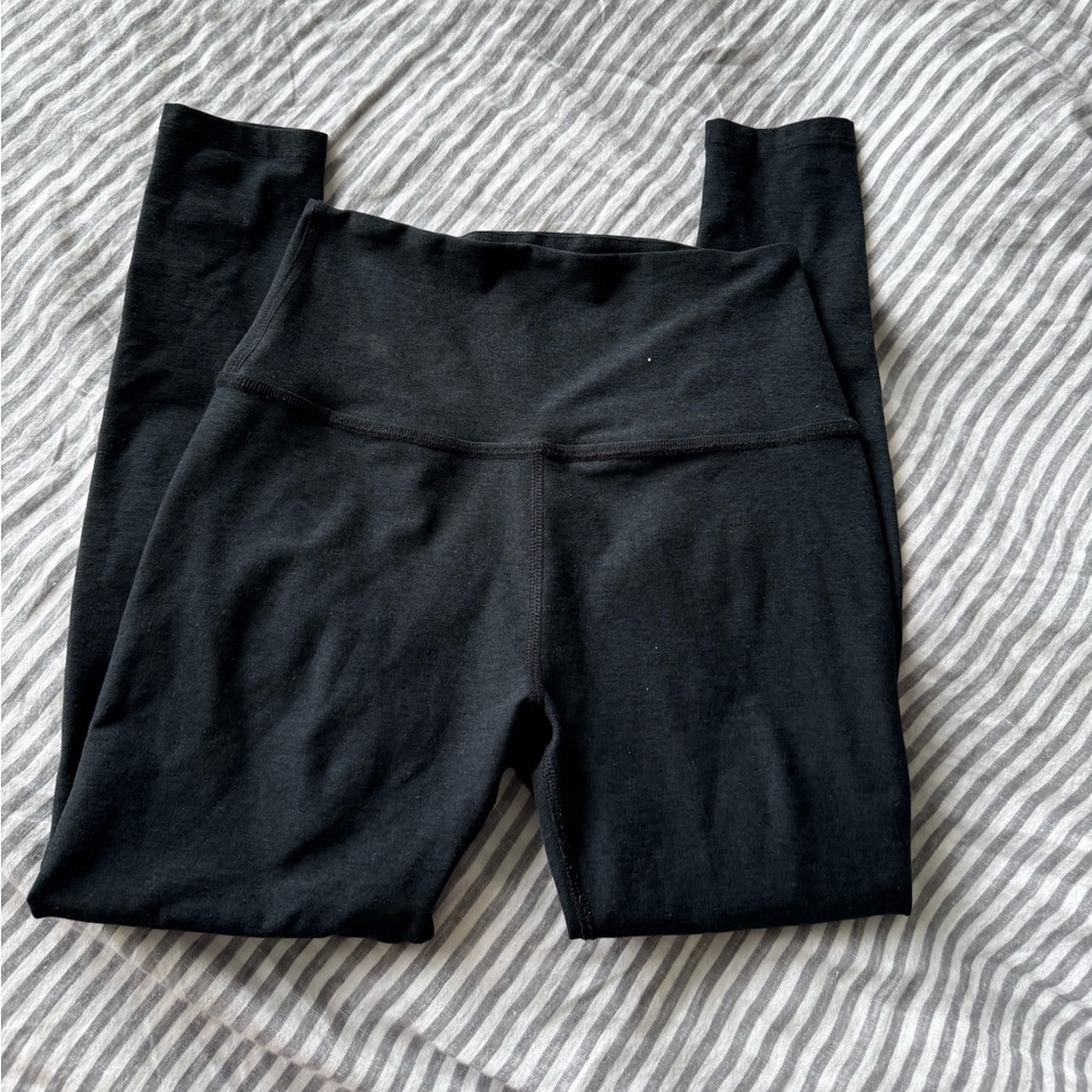 Beyond Yoga Black Space Dye 28” High-Rise Leggings